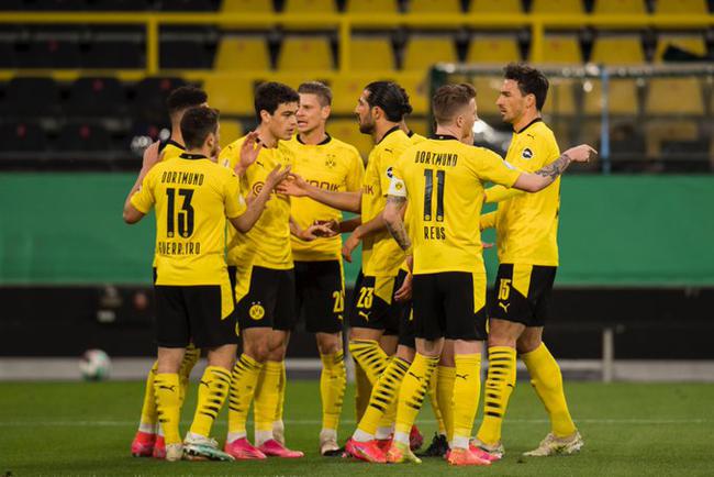 Borussia Dortmund und RasenBallsport Leipzig e. V Vorrücken zum DFB-Pokal-Finale